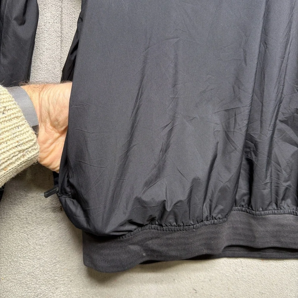 Donald J Trump Signature Collection Windbreaker Jacket V Neck Mens‎ Large